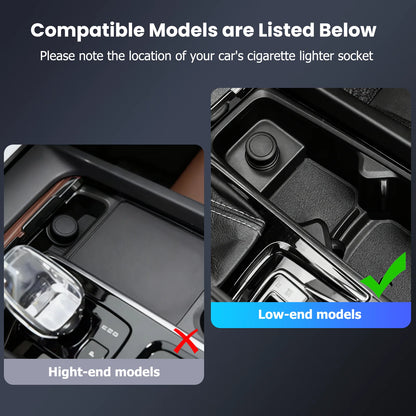 Car Docking Station For Volvo XC60 XC90 S60 S90 V60 V90 Magnetic Adsorption Wireless Charging Holde Fast-Charging Not for 2026